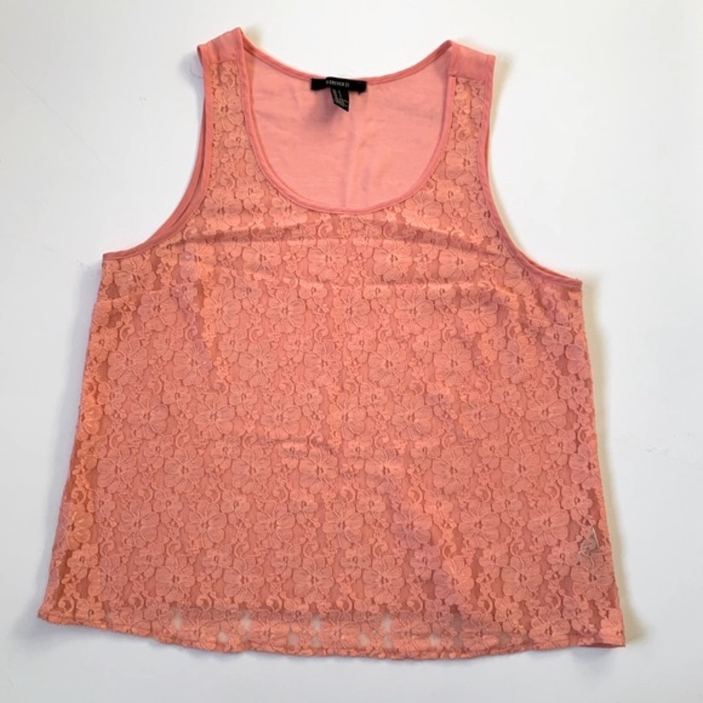 • Coral tank top •